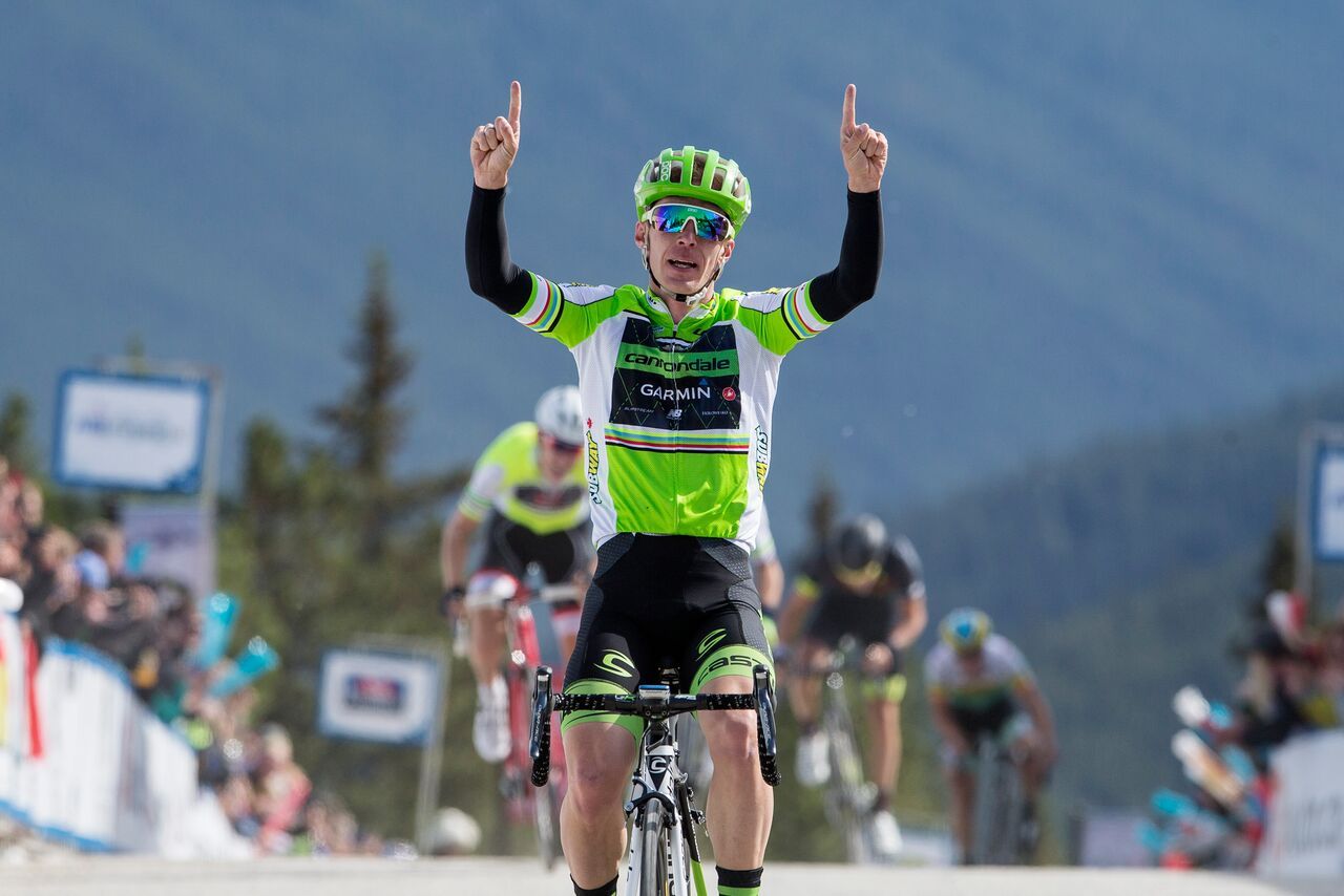 Cannondale's Tom-Jelte Slagter finished third in the 2015 Tour of Alberta