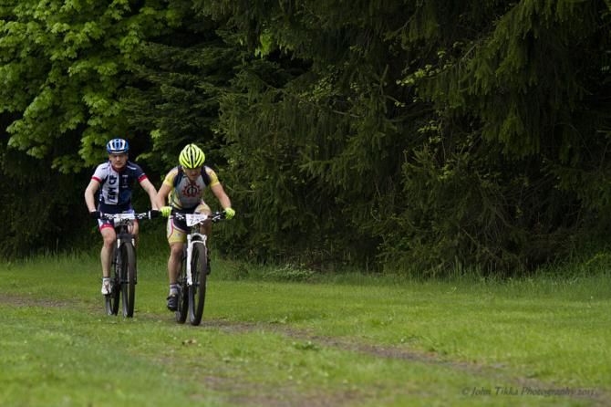 Racers in action at the Wildcat 100