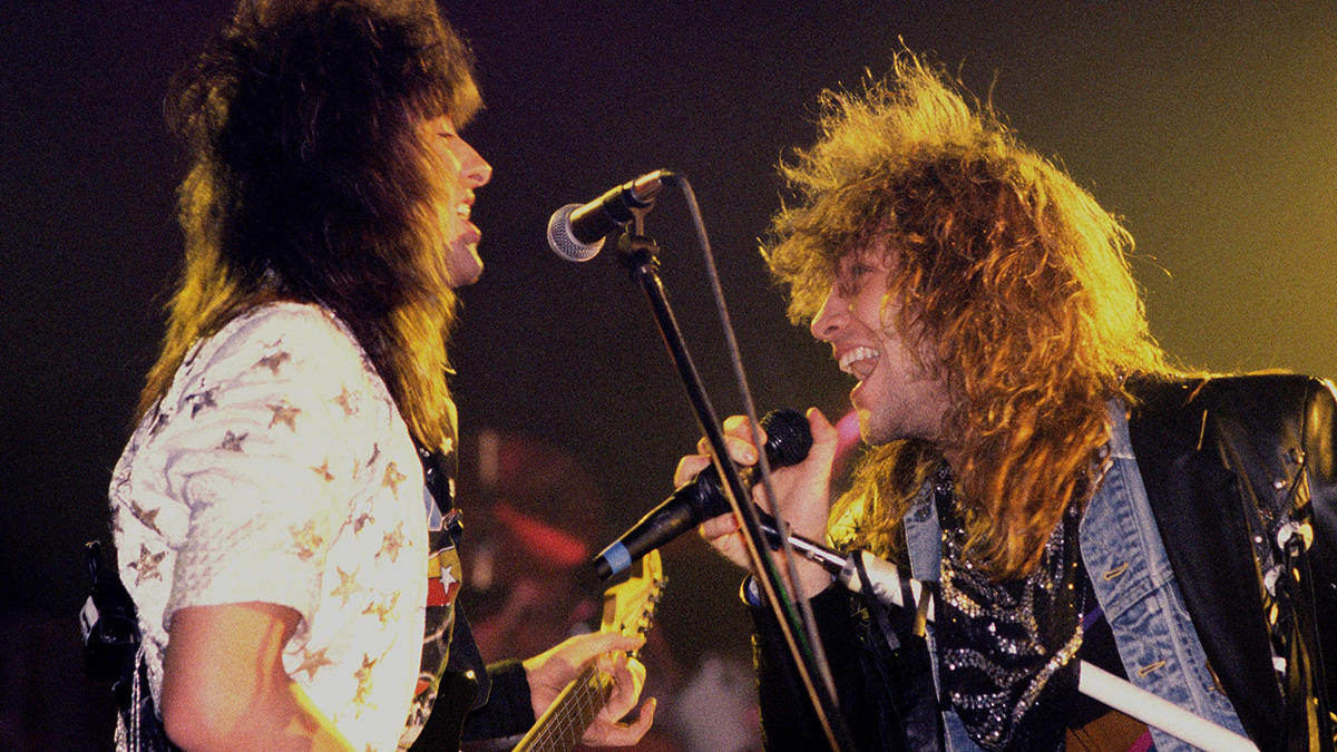 UNSPECIFIED - JANUARY 01:  Photo of BON JOVI  (Photo by Phil Dent/Redferns)