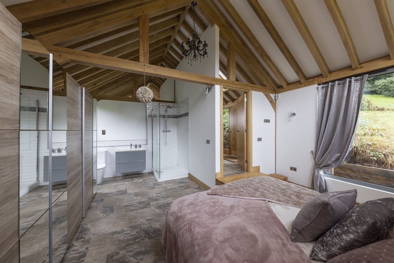 bedroom with en suite bathroom