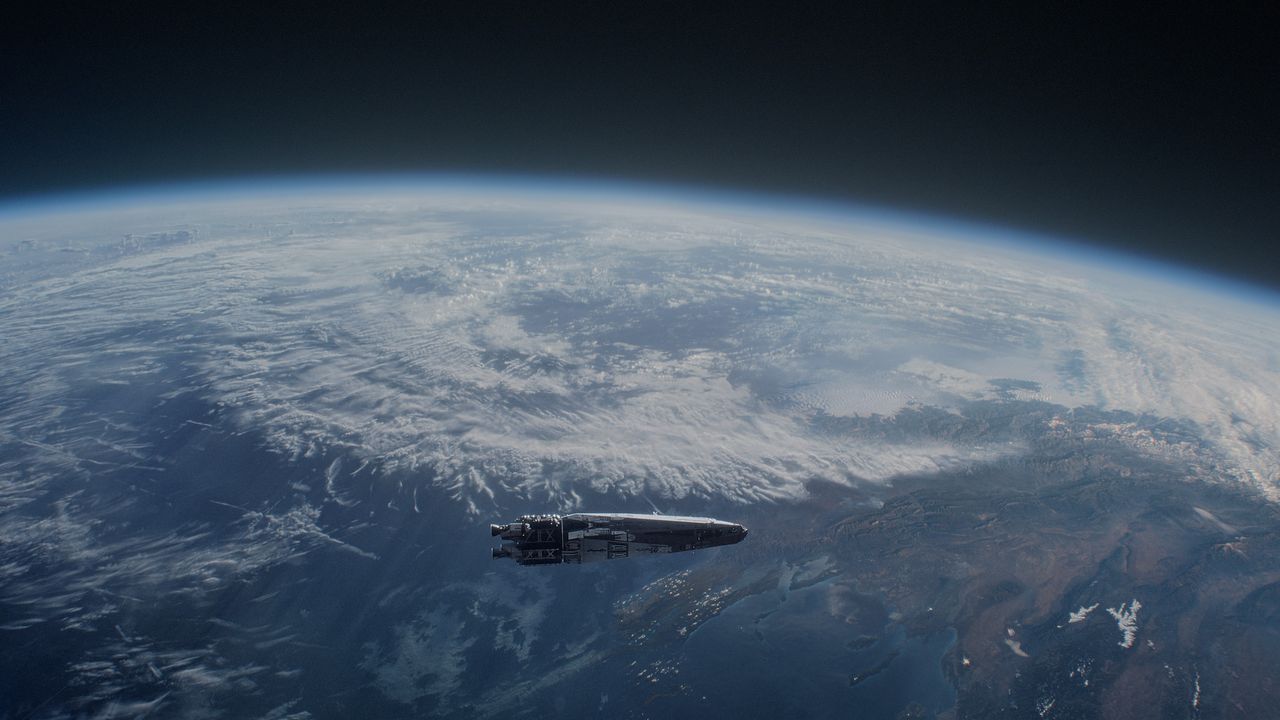 A spaceship in For All Mankind season 4