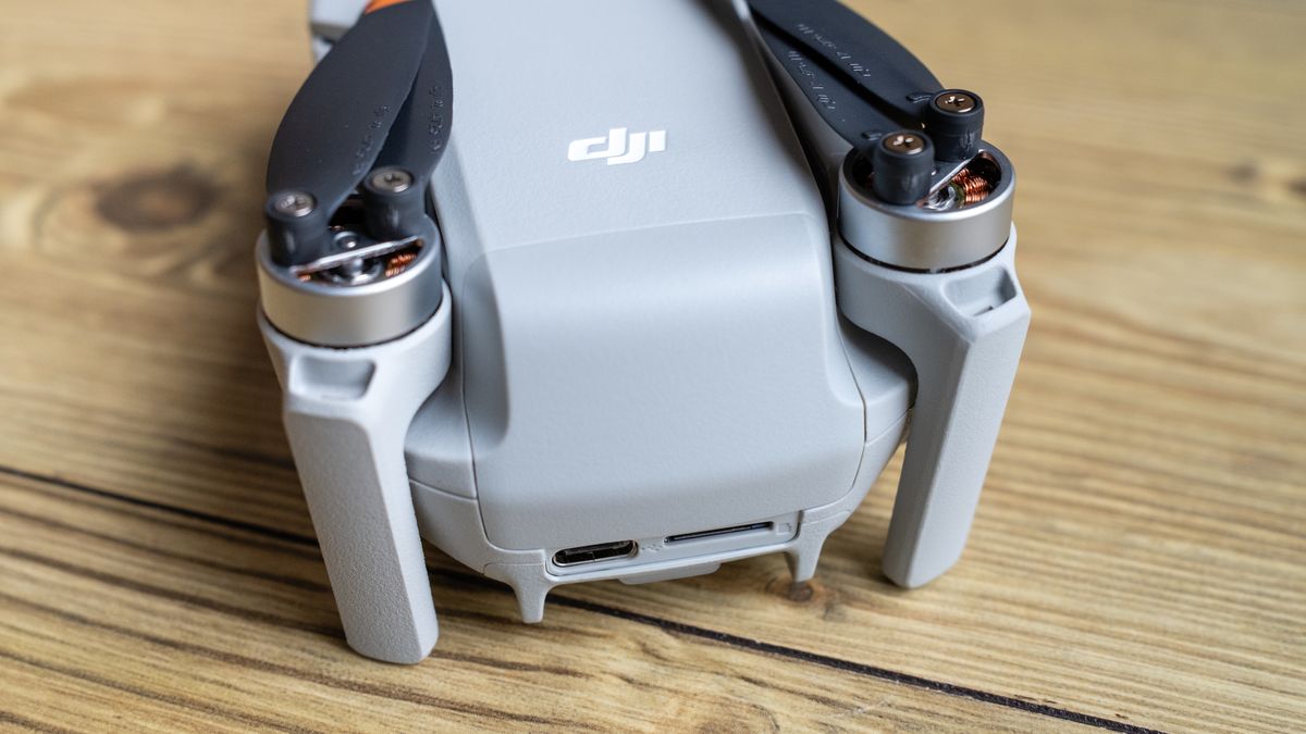DJI Mini 4K rear of drone