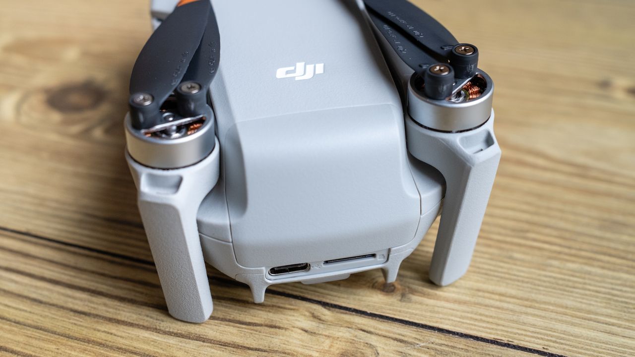 DJI Mini 4K rear of drone