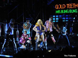 Lady Gaga in concert at the 02 - Fashion - Marie Claire