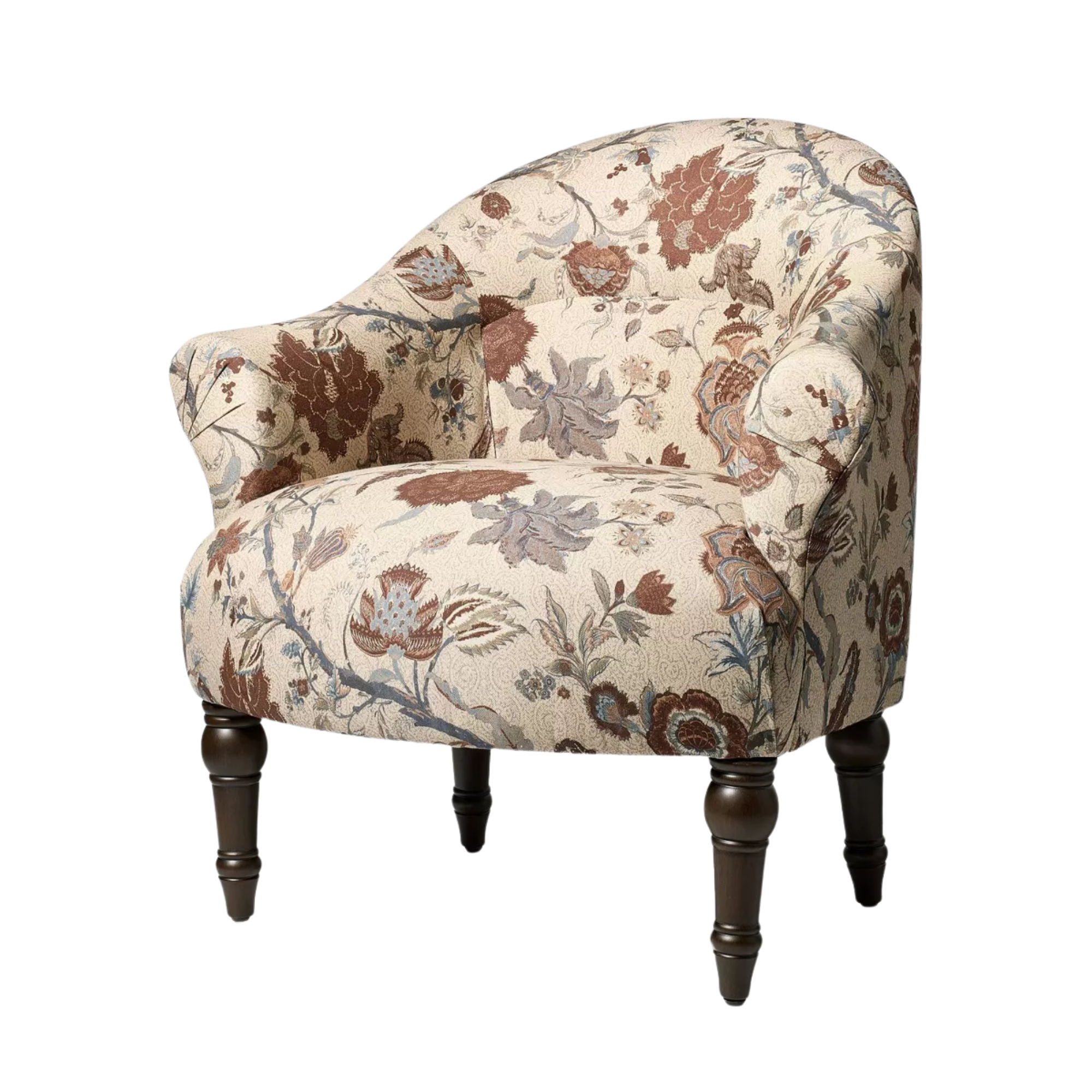 a floral chair