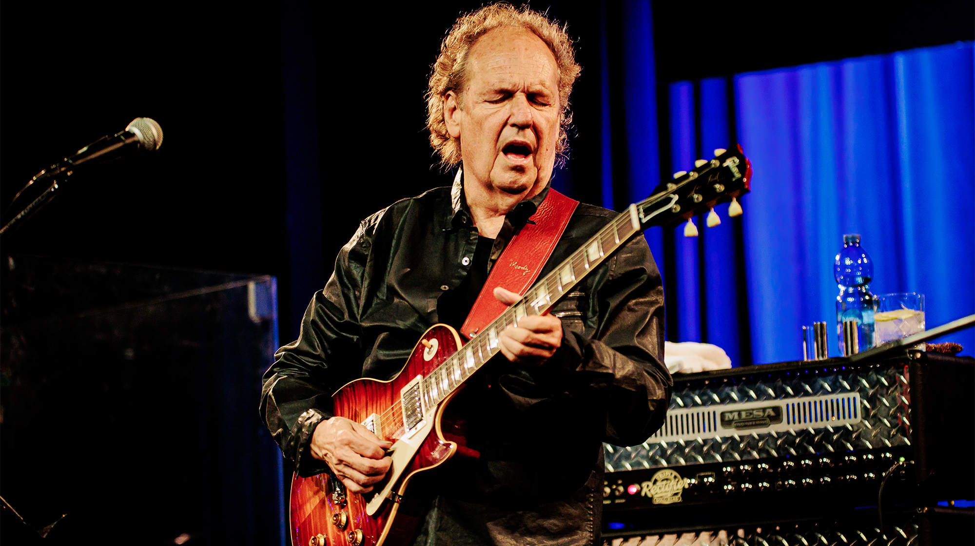 Lee Ritenour performs at Blue Note on November 23, 2023 in Milan, Italy.