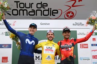 Adam Yates won the 2023 Tour de Romandie ahead of Matteo Jorgenson and Damiano Caruso