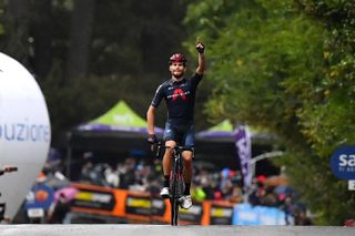 Fillippo Ganna (Ineos Grenadiers) wins stage 5 of the 2020 Giro d'Italia