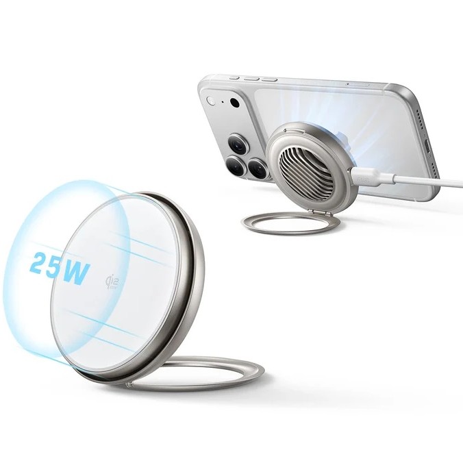 ESR Cyclone 25W Magnetic Charging Pad with CryoBoost
