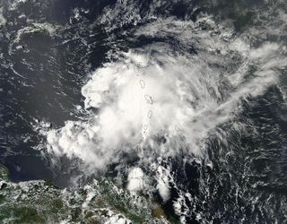 Tropical Storm Chantal satellite image