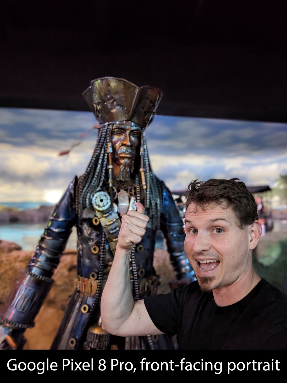 Camera samples from the Google Pixel 7 Pro's front-facing camera