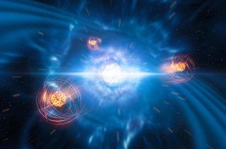 Researchers have found signatures of strontium in the aftermath of a neutron star merger.