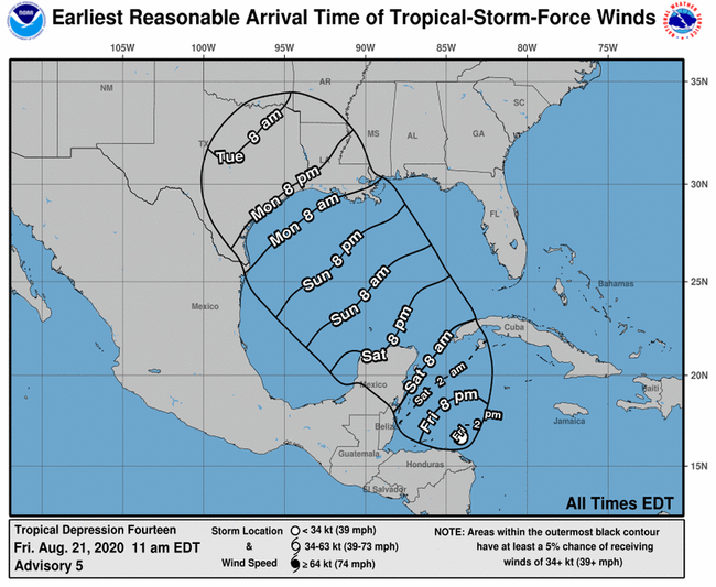 First ever double hurricane could hit the Gulf of Mexico | Space