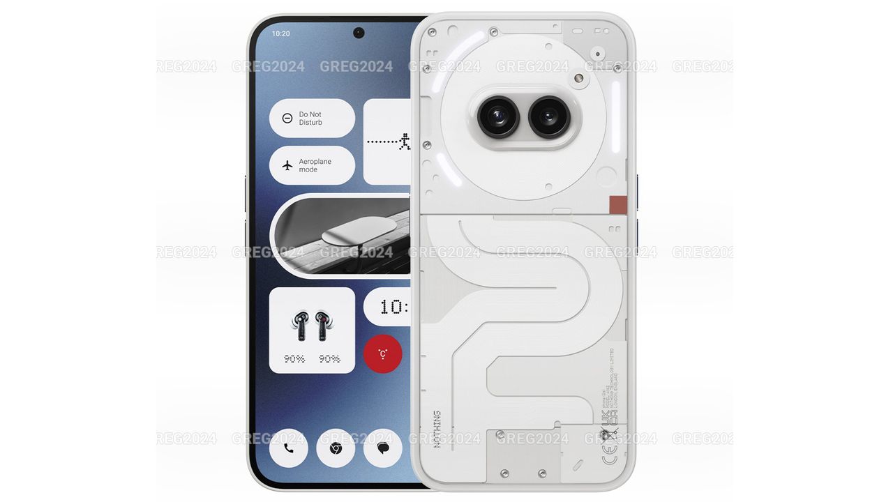 Nothing Phone (2a) leaked renders, courtesy Greg2024 on nothing.community forum site
