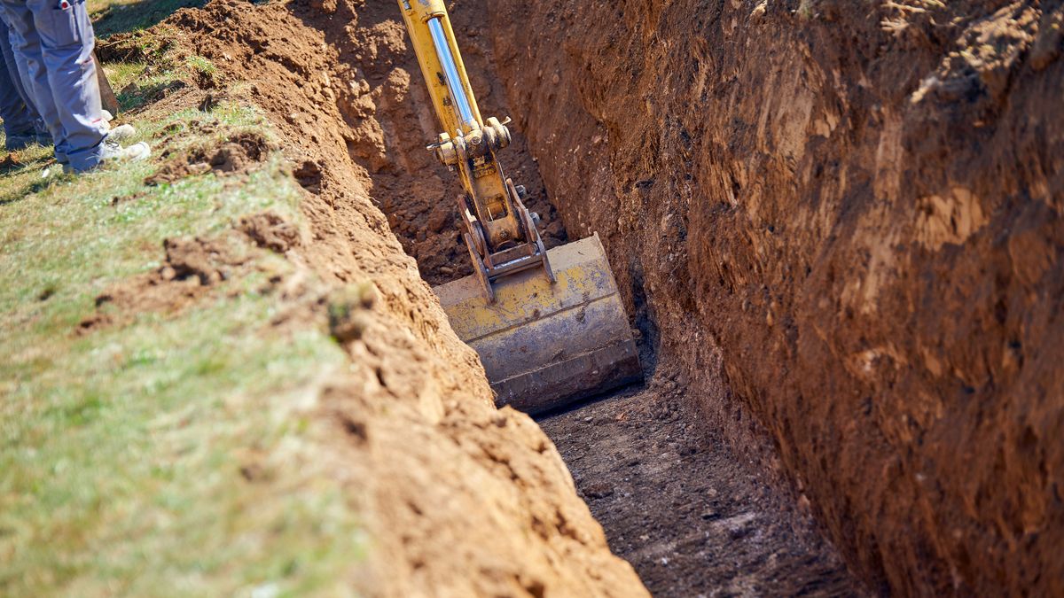 digging foundations