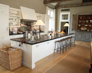 Ina Garten's kitchen island