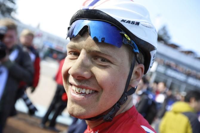 Edvald Boasson Hagen (Sky Procycling) after Paris-Roubaix