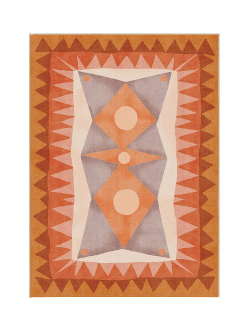 Hilma Papaya Outdoor Rug