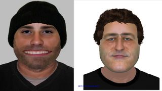 e-fit images of two men