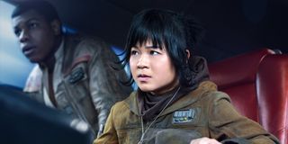 Kelly Marie Tran and John Boyega in The Last jedi.