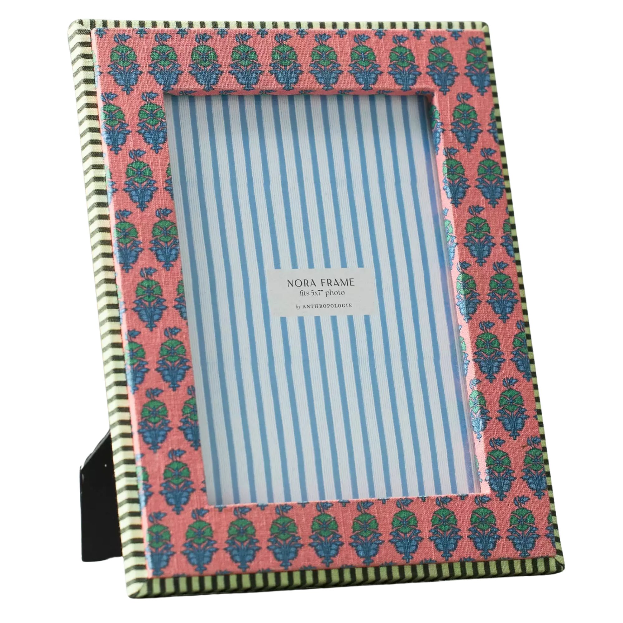 Pink patterned Anthropologie frame