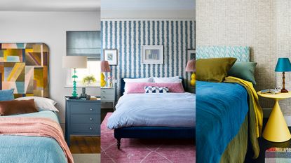 how to add color to a bedroom that doesn't involve paint