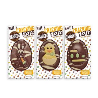 Danny's Chocolates 3 Large Easter Chocolate Bars