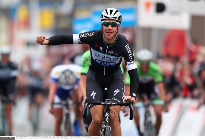Tom Boonen (Omega Pharma-QuickStep) wins Kuurne-Brussel-Kuurne