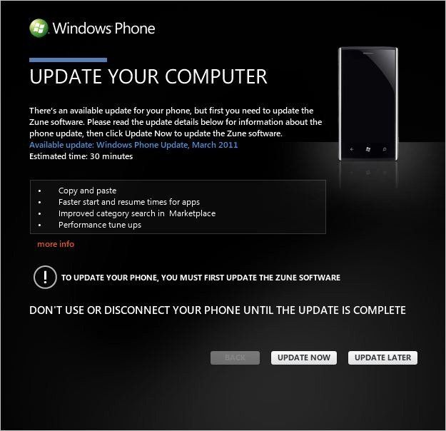 Windows Phone Radio on updates, ChevronWP7.updater not FUD | Windows ...