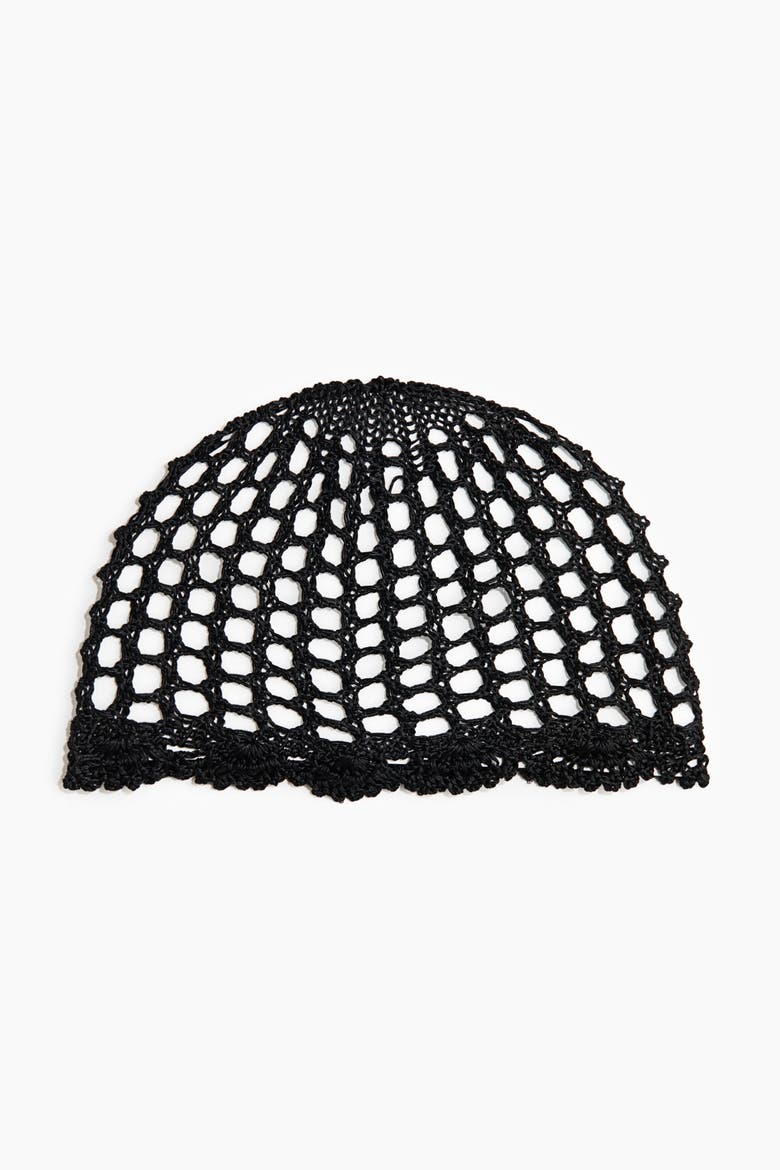 Crochet-Look Hat