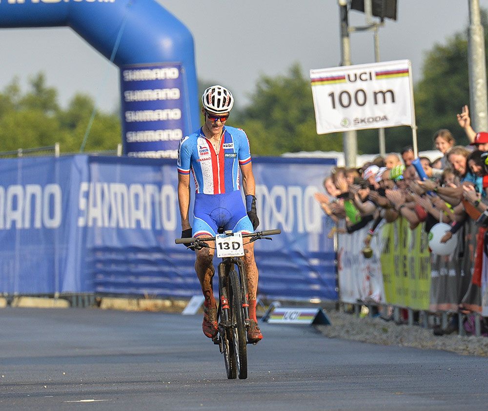 Jaroslav Kulhavy fell 16 seconds short of taking a Czech win