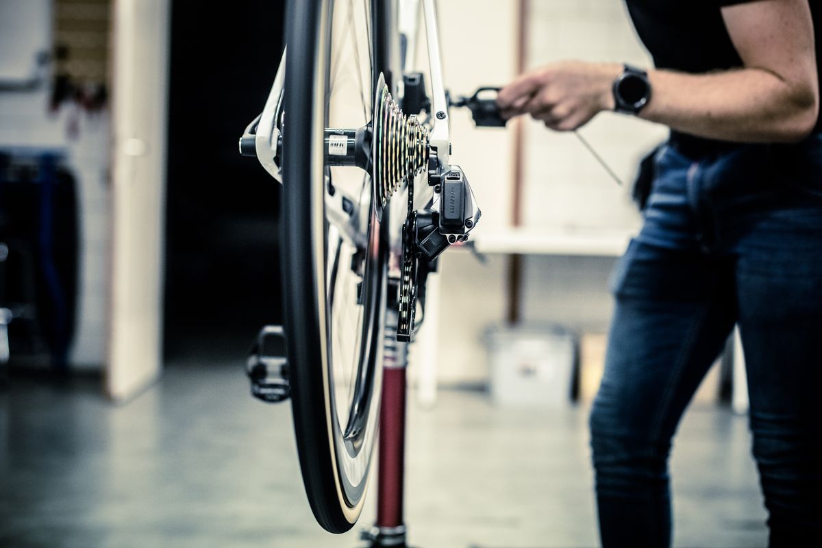Mads Pedersen's World Champion Trek Madone