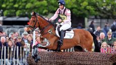 Georgie Spence first Badminton &ndash; Georgie rides Running Brook II across country at Badminton 2008