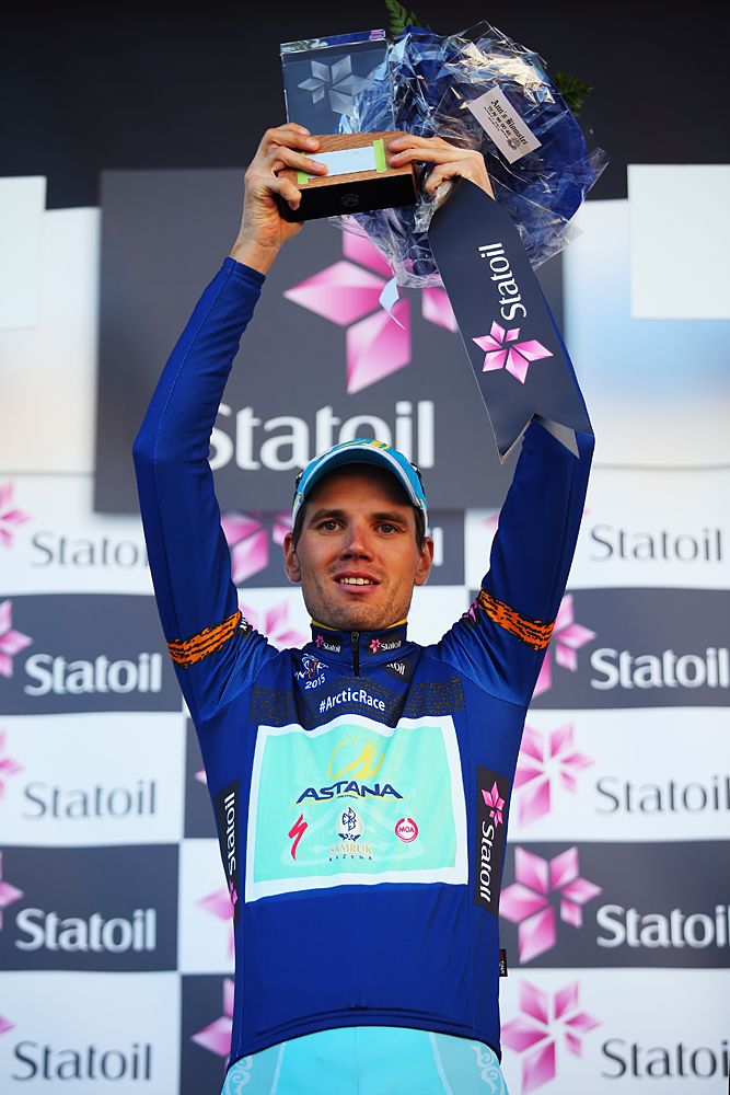 Rein Taaramae (Astana) wins the overall title at the Arctic Race of Norway