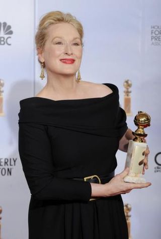 Meryl Streep at 2010 Golden Globes