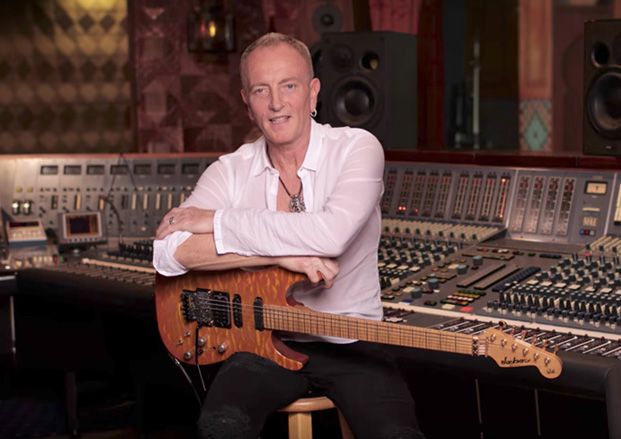 Phil Collen Demos DiMarzio Super 3, HS-2 and Super Distortion S Pickups ...