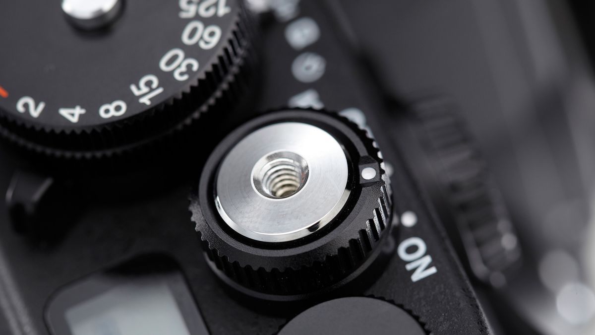 The Nikon Df's retro shutter button