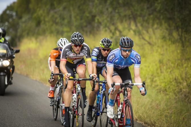 The four man breakaway