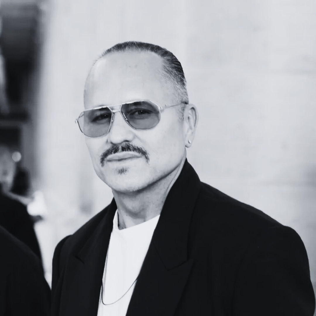 Willy Chavarria black and white portrait