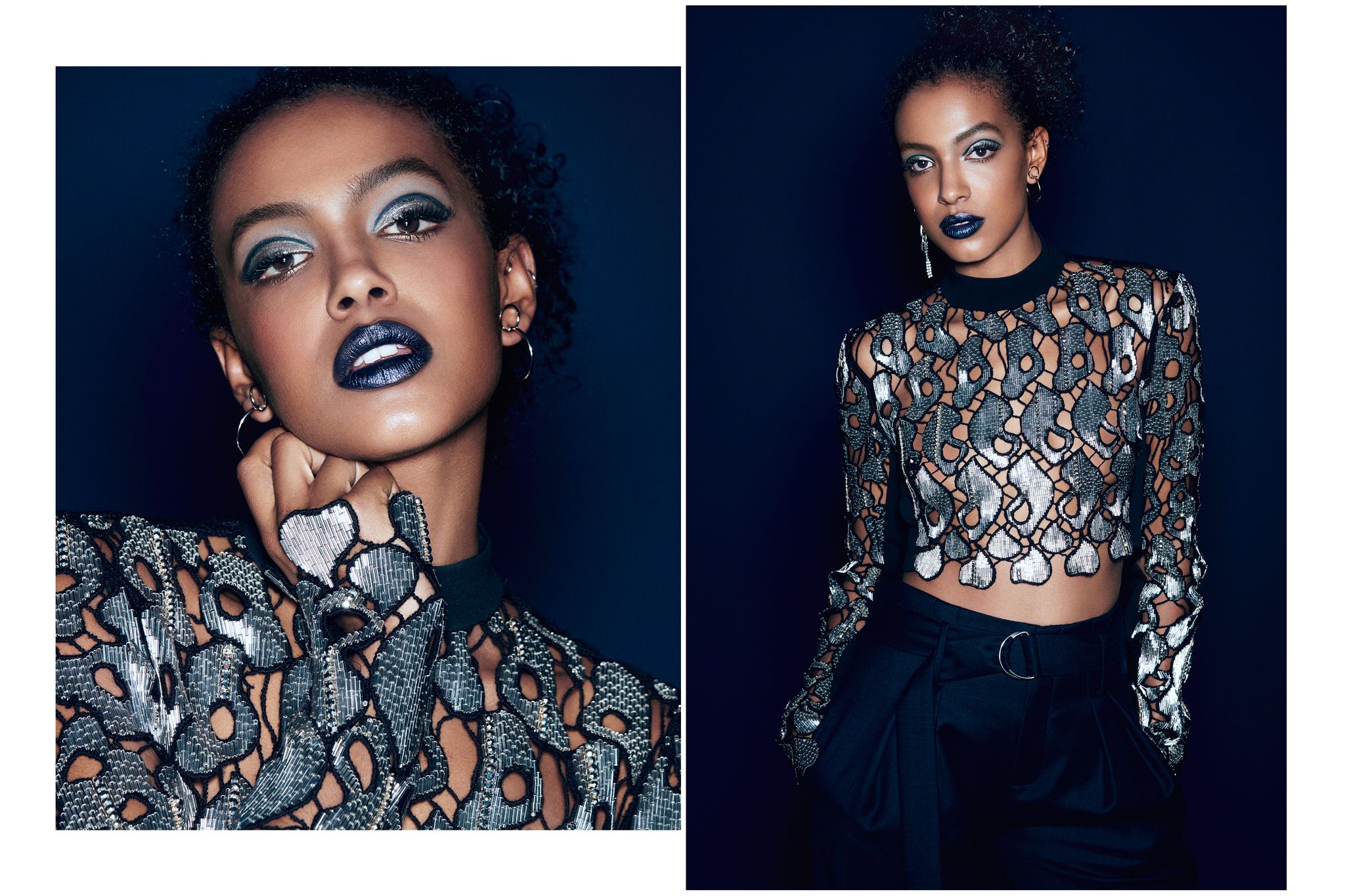 Hair, Face, Beauty, Fashion, Lip, Skin, Eyebrow, Nose, Photo shoot, Cheek,