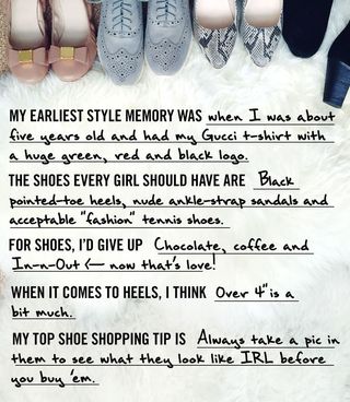 Pursuit of Shoes Blogger Ashley Torres thoughts on shoes