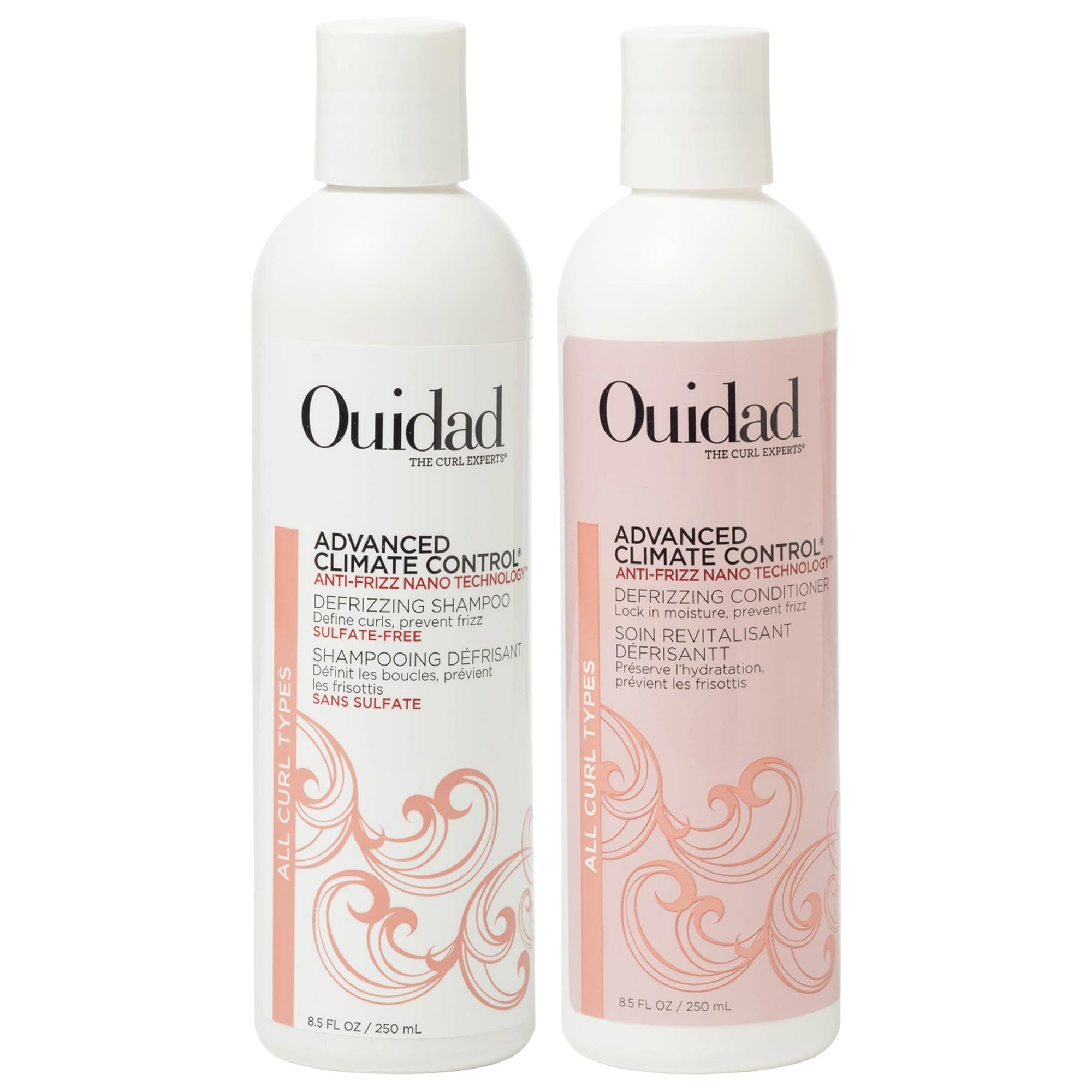 Advanced Climate Control Anti-Frizz Shampoo &amp;amp; Conditioner Gift Set for Curly Hair