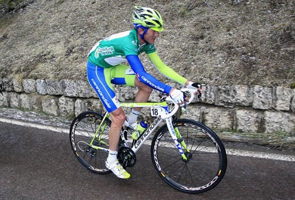 Sylvester Szmyd (Liquigas-Cannondale) would finish third overall at the Giro del Trentino.