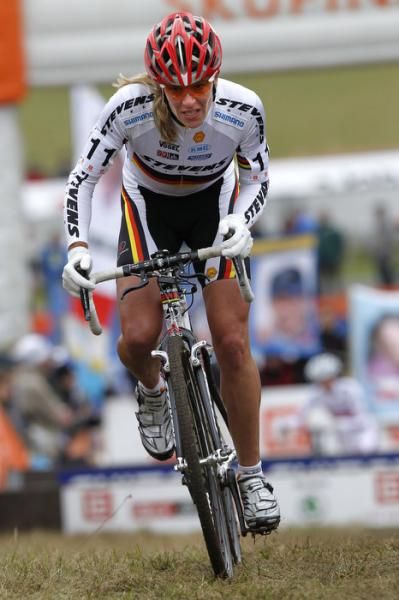 Hanka Kupfernagel puts in a dig