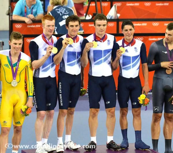 Great Britain won team pursuit gold