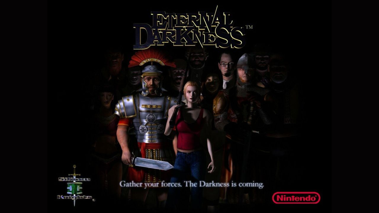 Art and screenshots from horror game Eternal Darkness