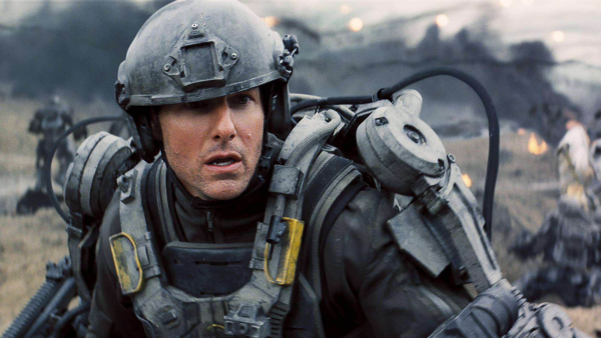 Tom Cruise as Major William Cage in 