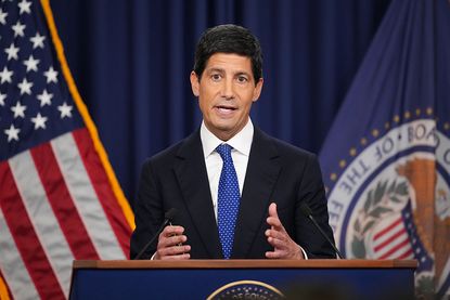 Federal Reserve Chair Kevin Warsh speaks during a news conference following Federal Open Market Committee meetings at Federal Reserve Headquarters on September 16, 2026 in Washington, DC.
