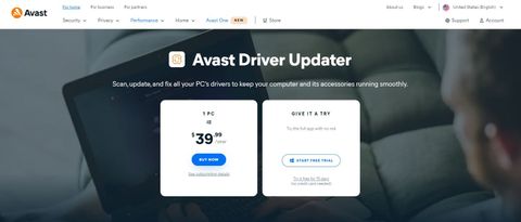 Avast Driver Updater Review Hero