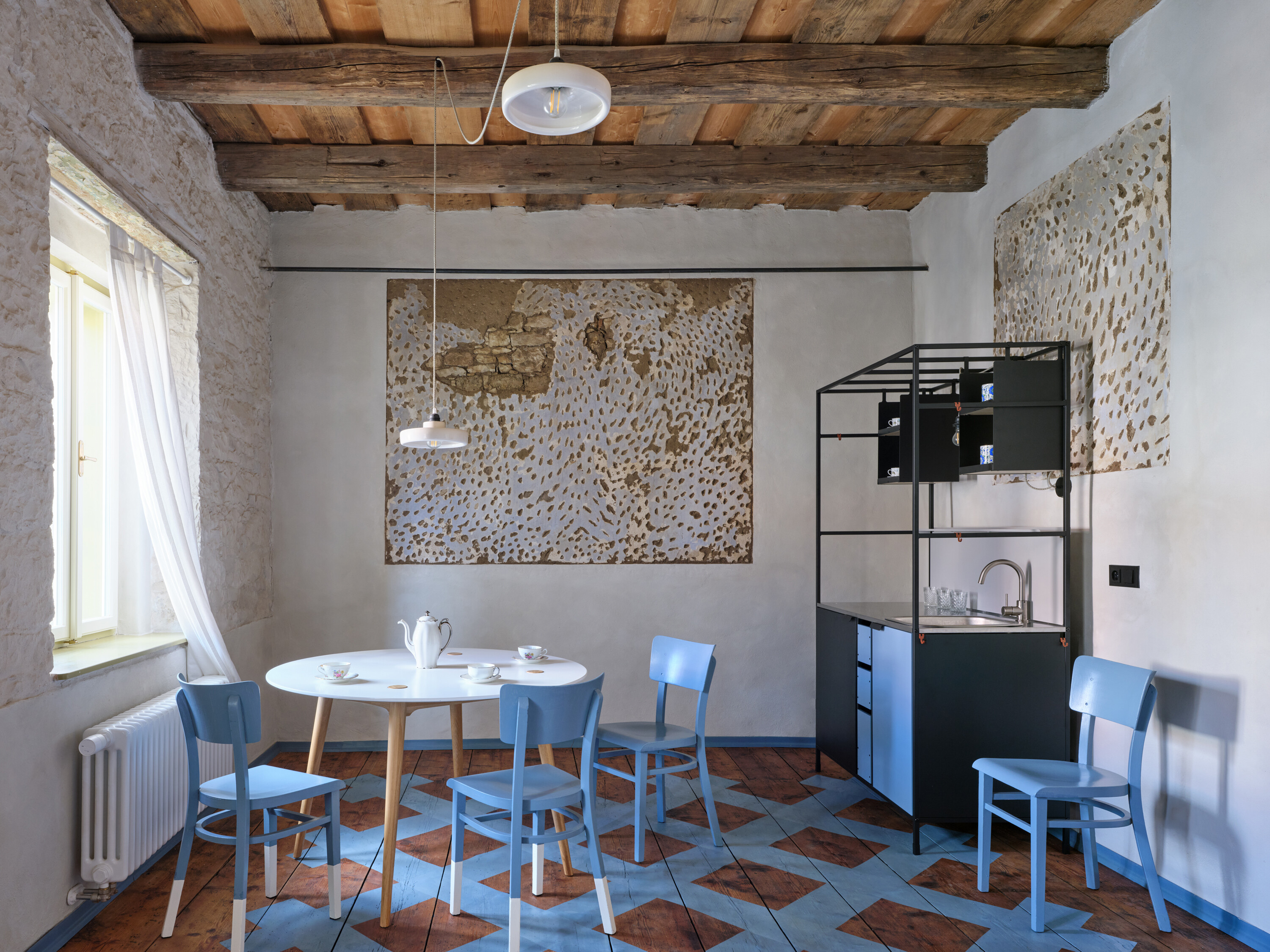a Czech guesthouse designed by ORA studio
